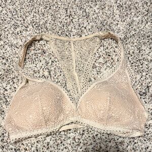 Victoria's Secret Lace Bralette in Cream